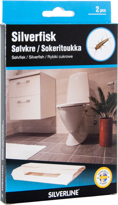 Silverfiskfälla 2-pack Silverline 